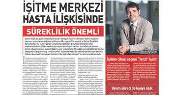 İşitme Merkezi Hasta Ilişkisinde Süreklilik Önemli